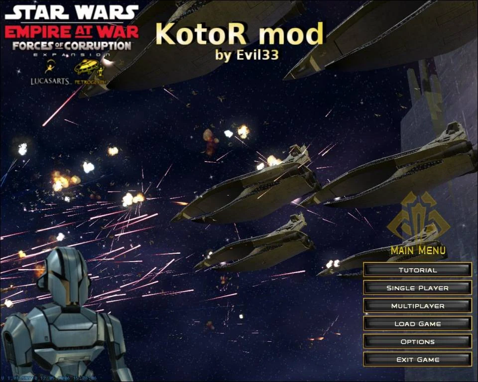 how to run empire at war clone wars mod