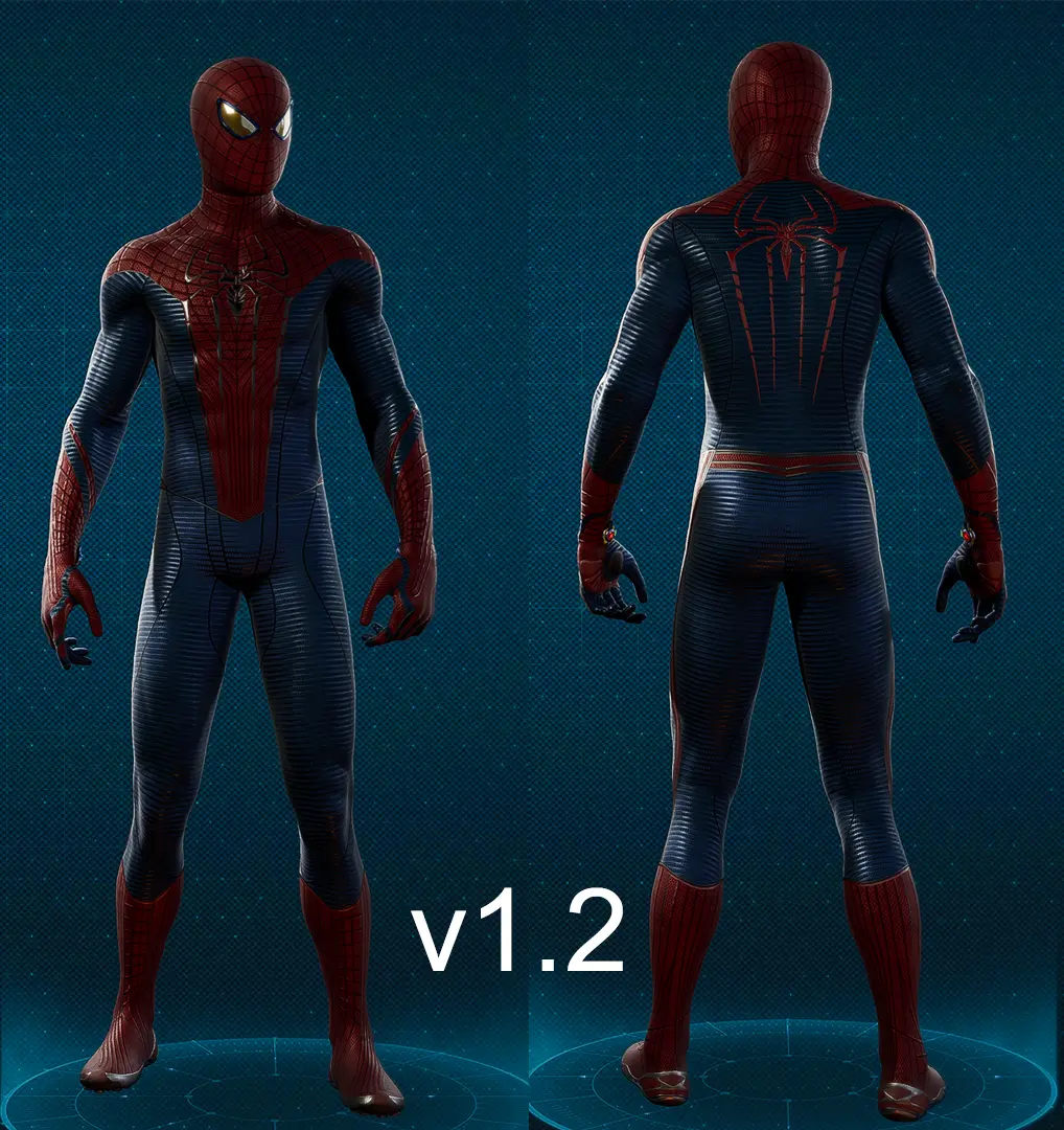 TASM1 Movie Accuracy Suit (2012) at Marvel’s Spider-Man Remastered ...