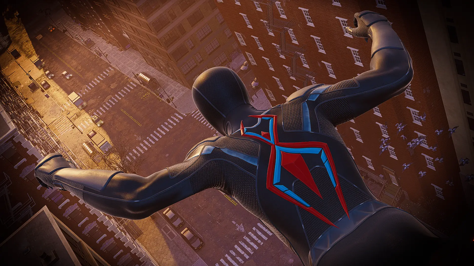 Dark Suit - Red And Blue Spider (customizable) At Marvel’s Spider-man 