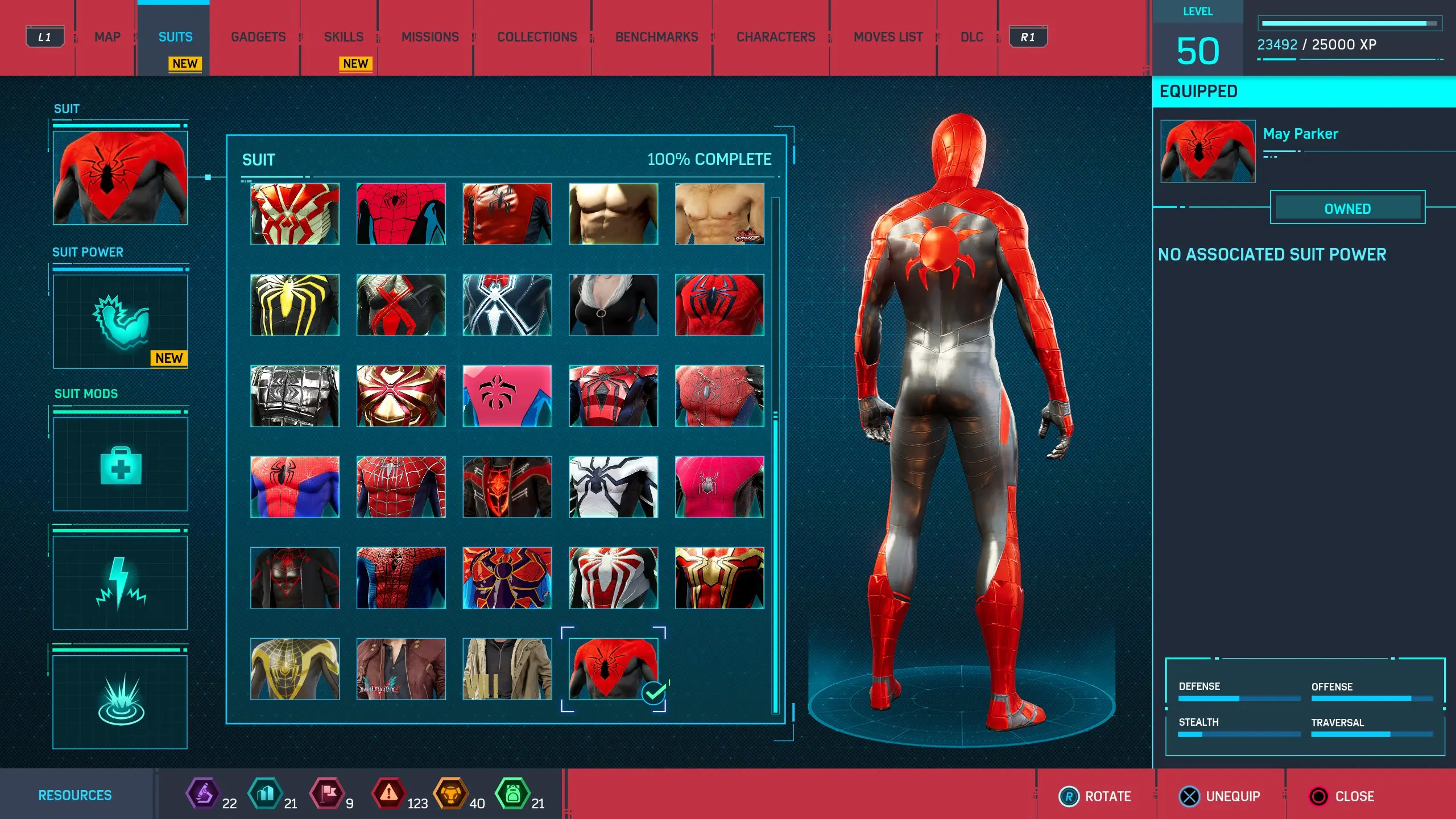 Spider-man All-new All-different Suit Slot (Marvel Future Revolution ...