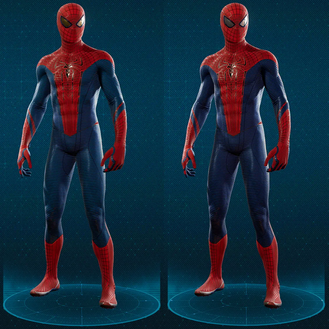 Tasm Suit - Darker Blue And Silver Lenses At Marvel’s Spider-man 