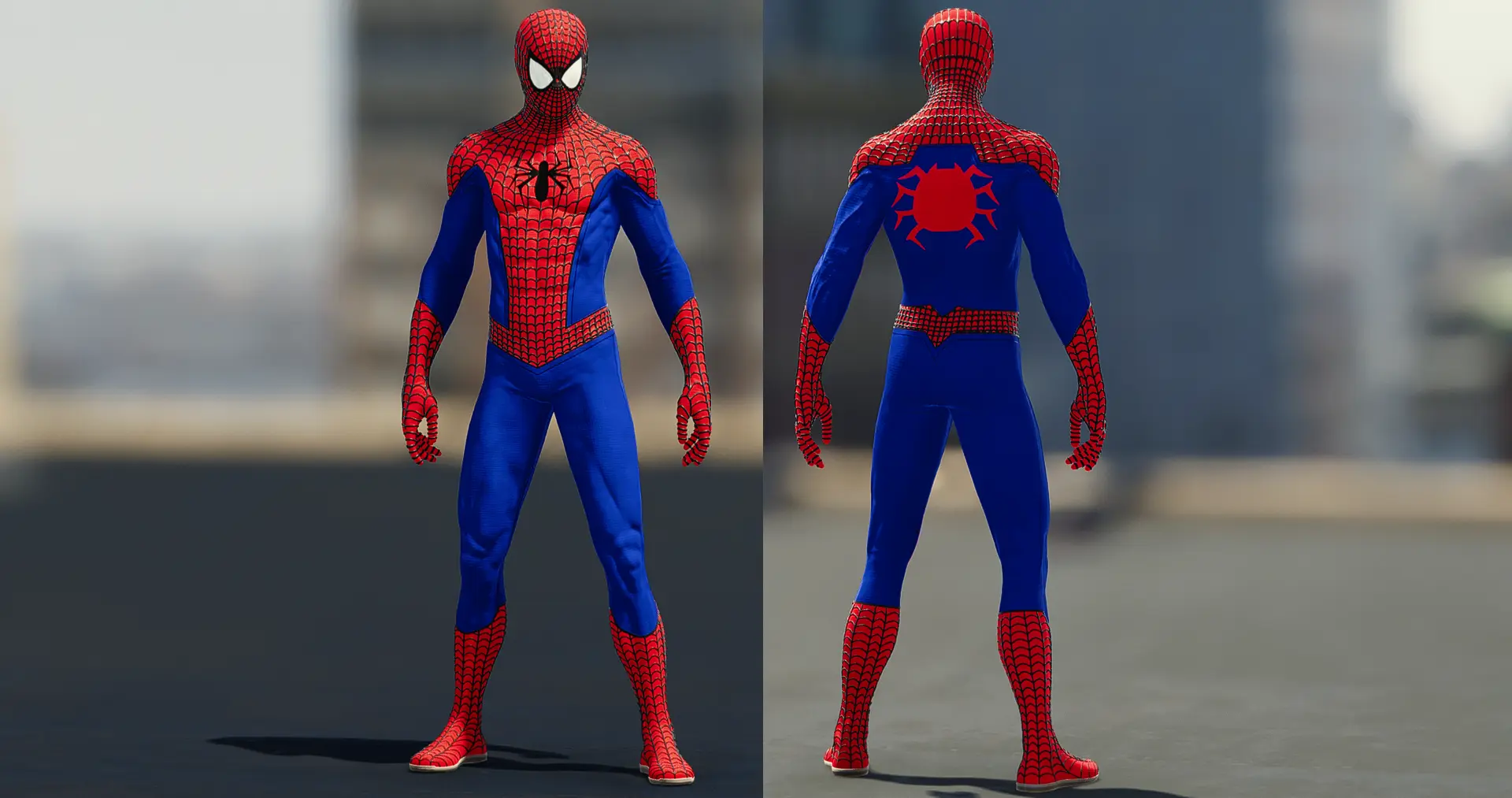 Hi I'm Spider-Man Suit - DeadGun and Rocky The Rascal at Marvel’s ...