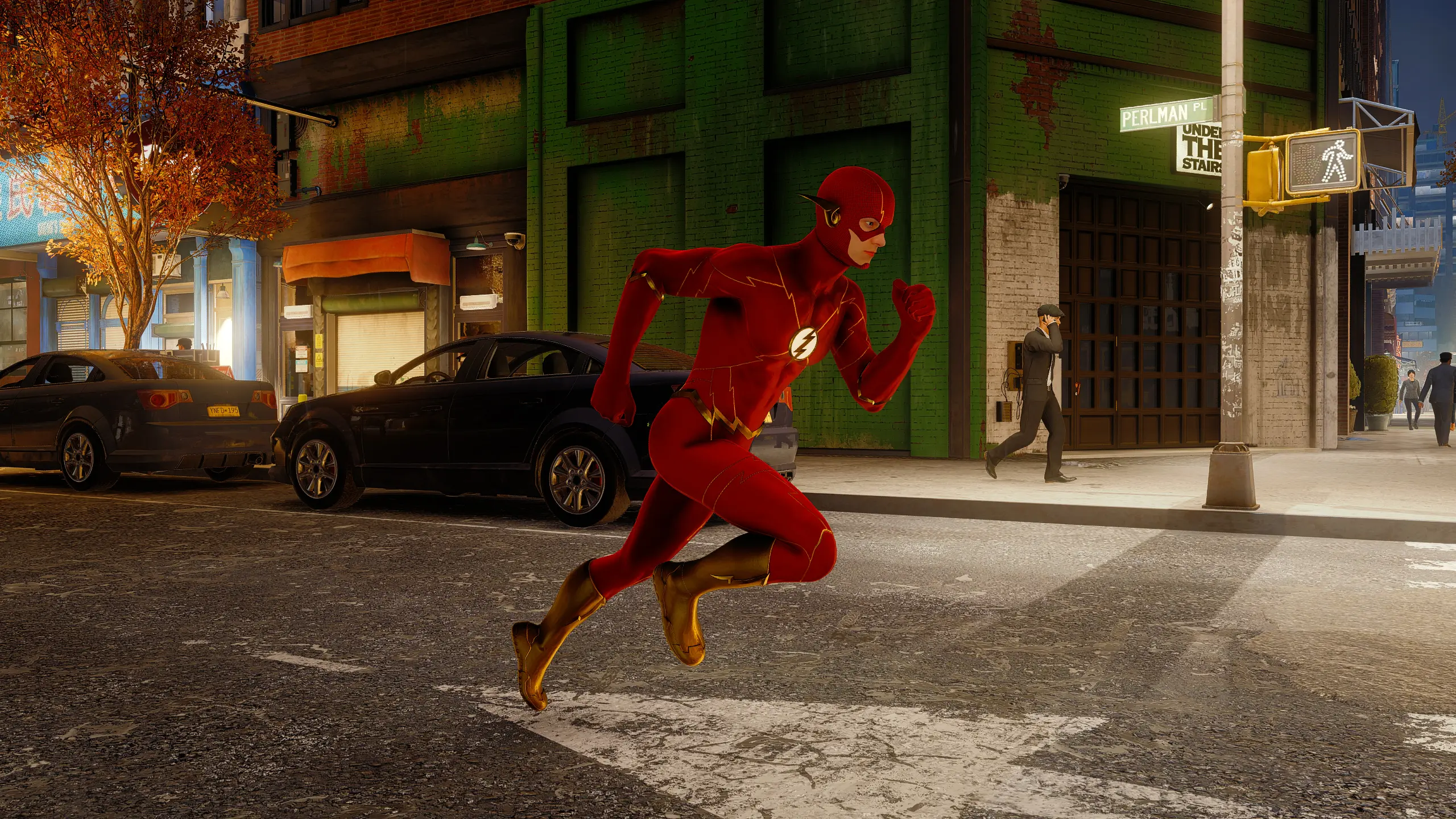 The Flash (and the Reverse-Flash) Suit at Marvel’s Spider-Man ...