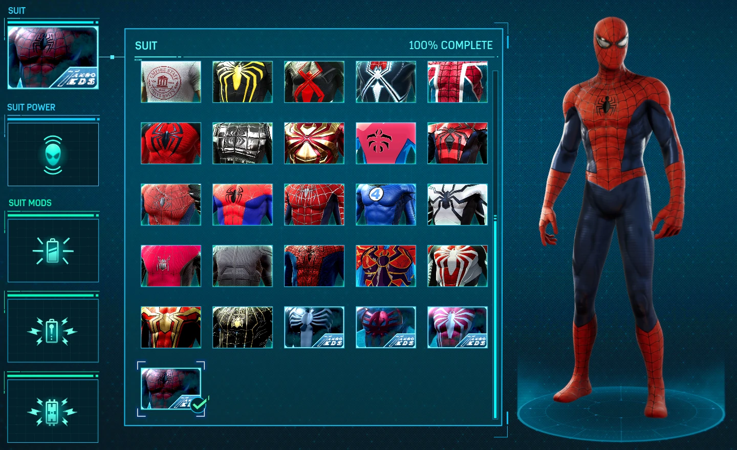 Tango's Web Of Shadows Suit At Marvel’s Spider-Man Remastered Nexus ...