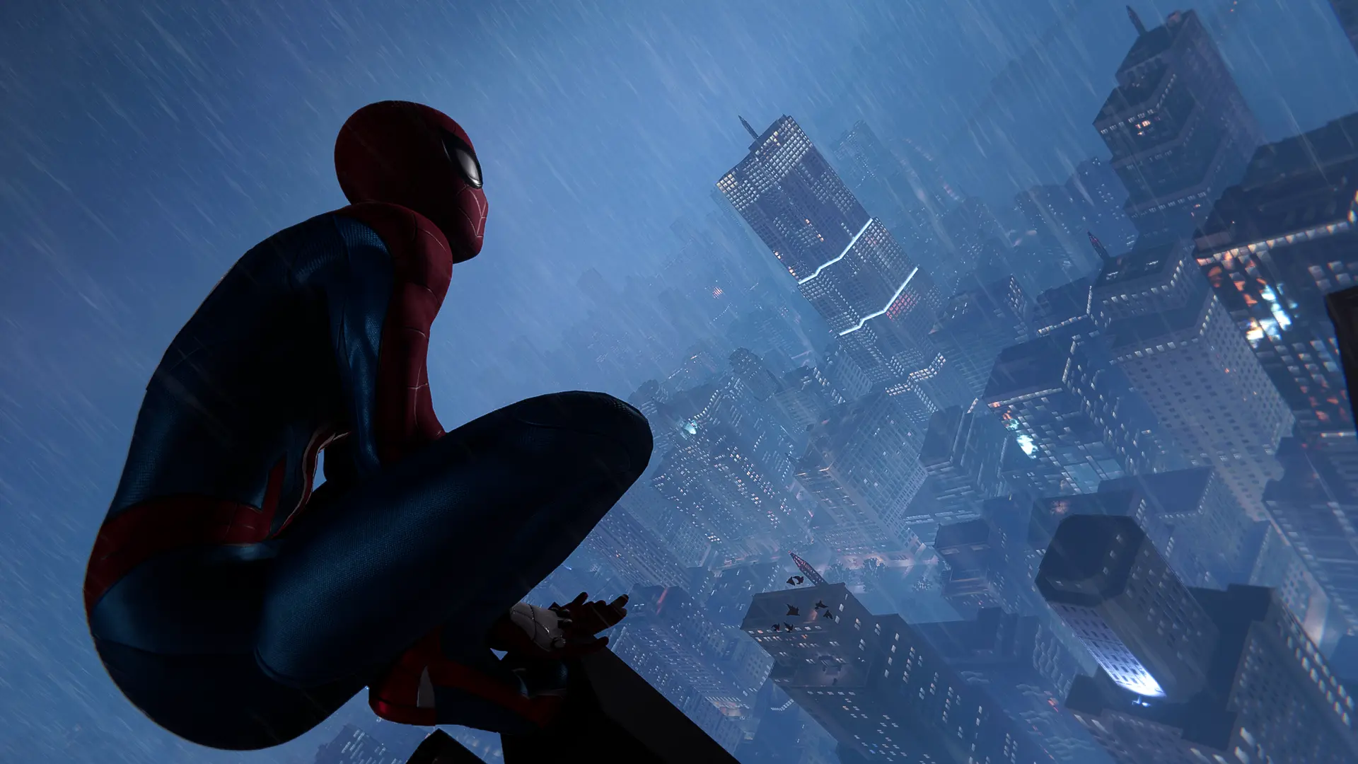 Rainy Monday Night At Marvel’s Spider-man Remastered Nexus - Mods And 