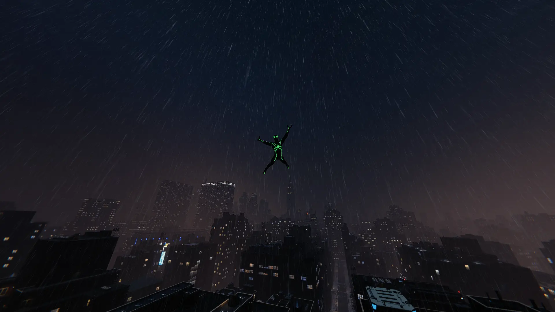 MSM2 Symbiote Night Rain at Marvel’s Spider-Man Remastered Nexus - Mods ...