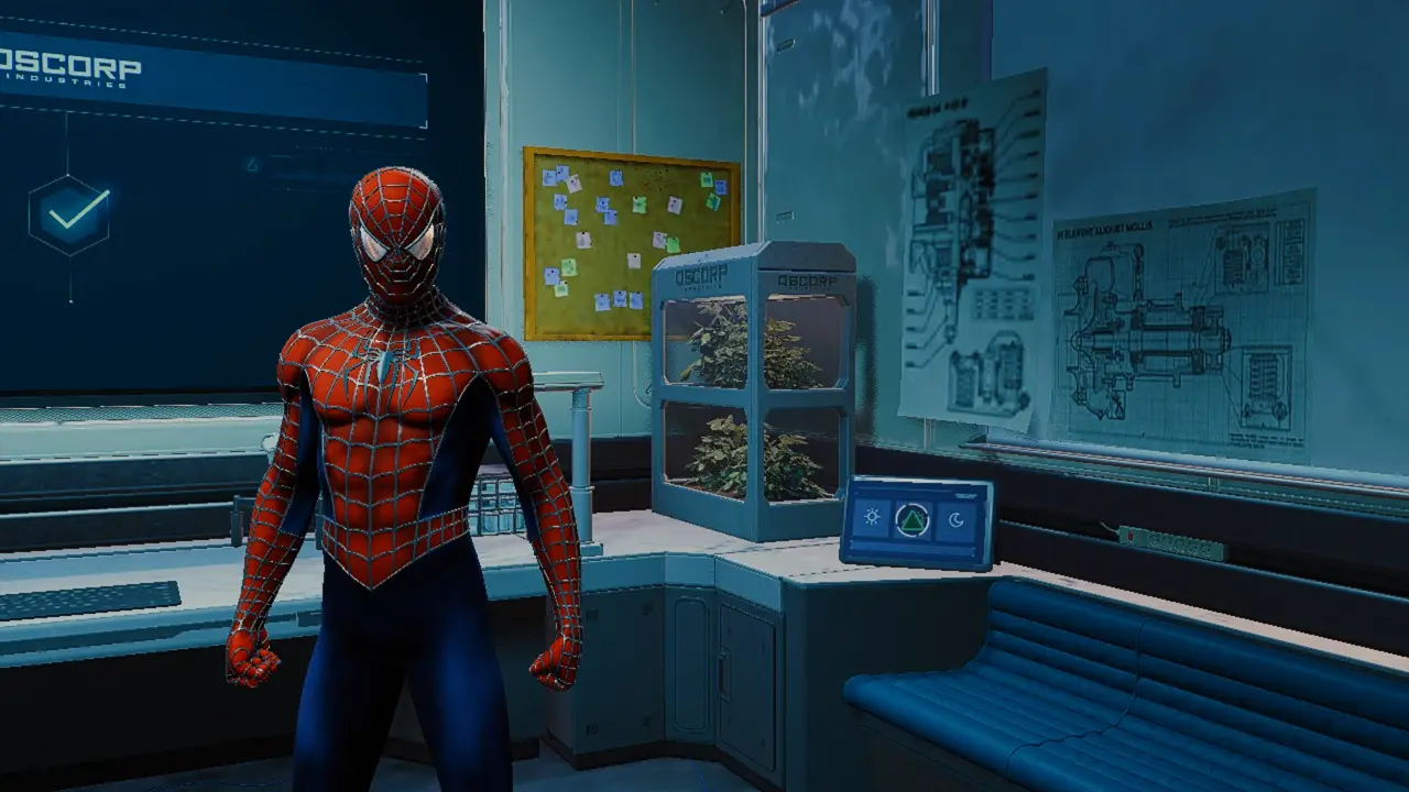 muscle printed raimi suit at Marvel’s Spider-Man Remastered Nexus ...