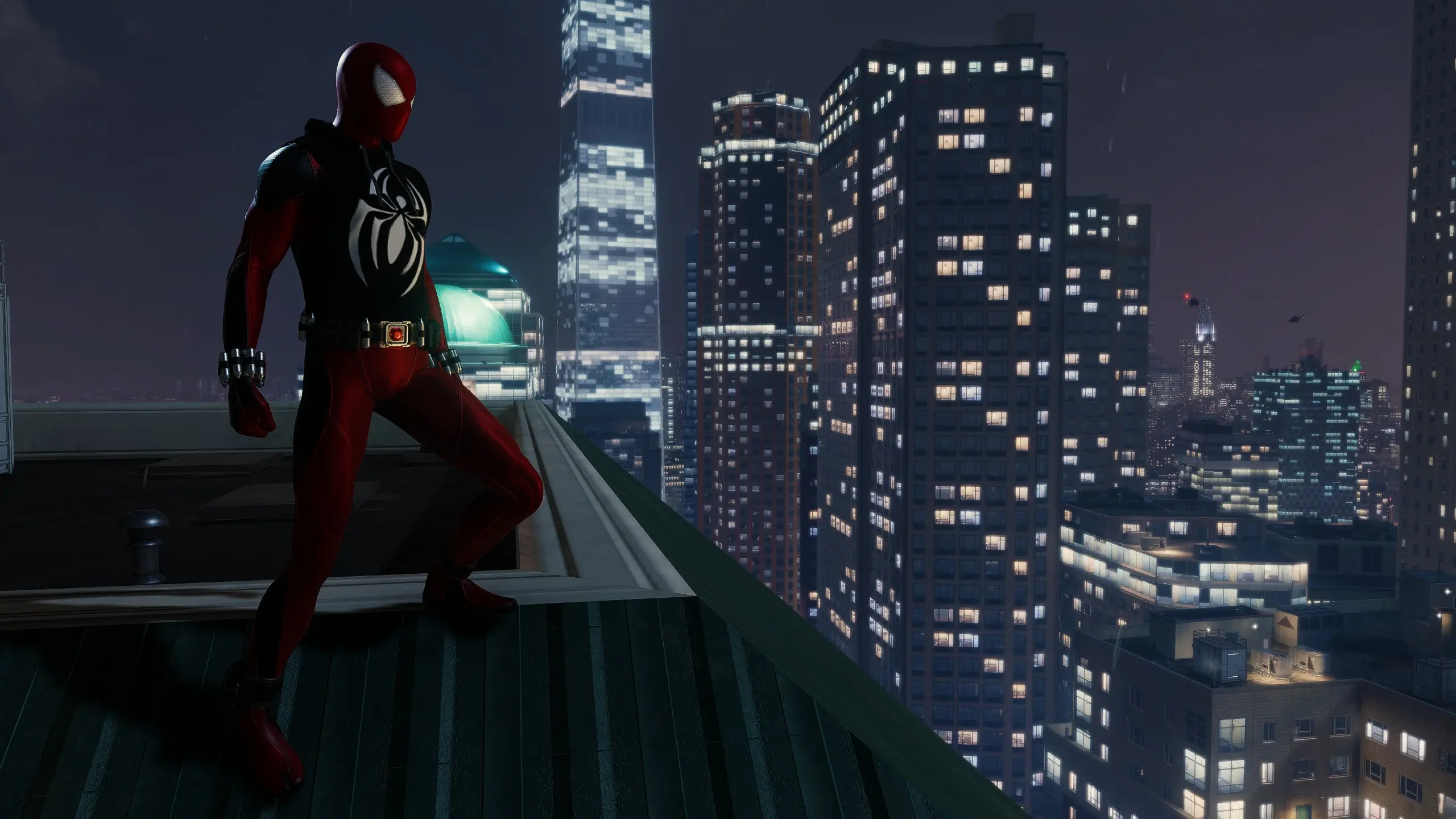 Scarlet Spider Recolor at Marvel's Spider-Man Remastered Nexus