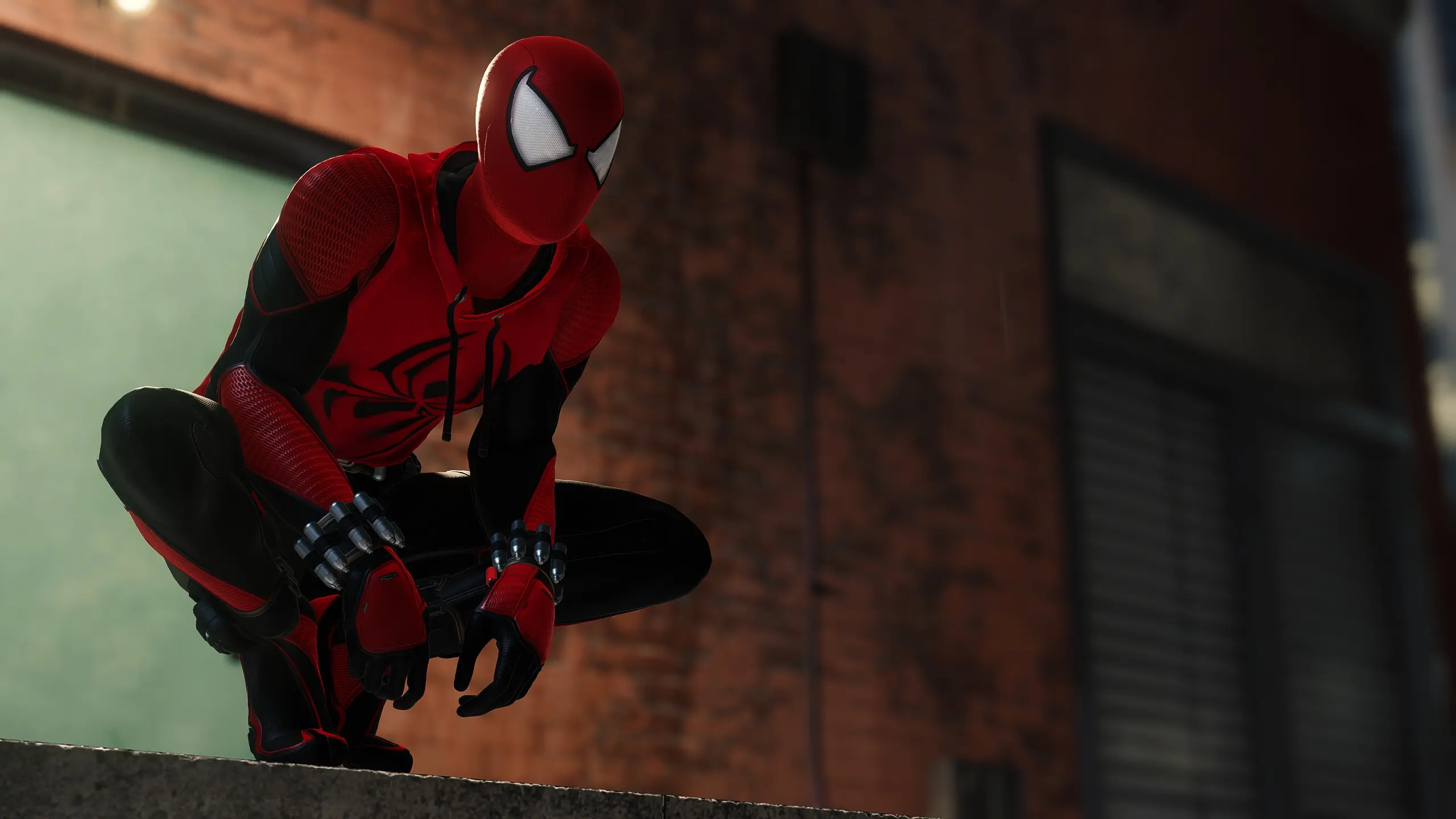 Scarlet Spider Recolor at Marvel's Spider-Man Remastered Nexus