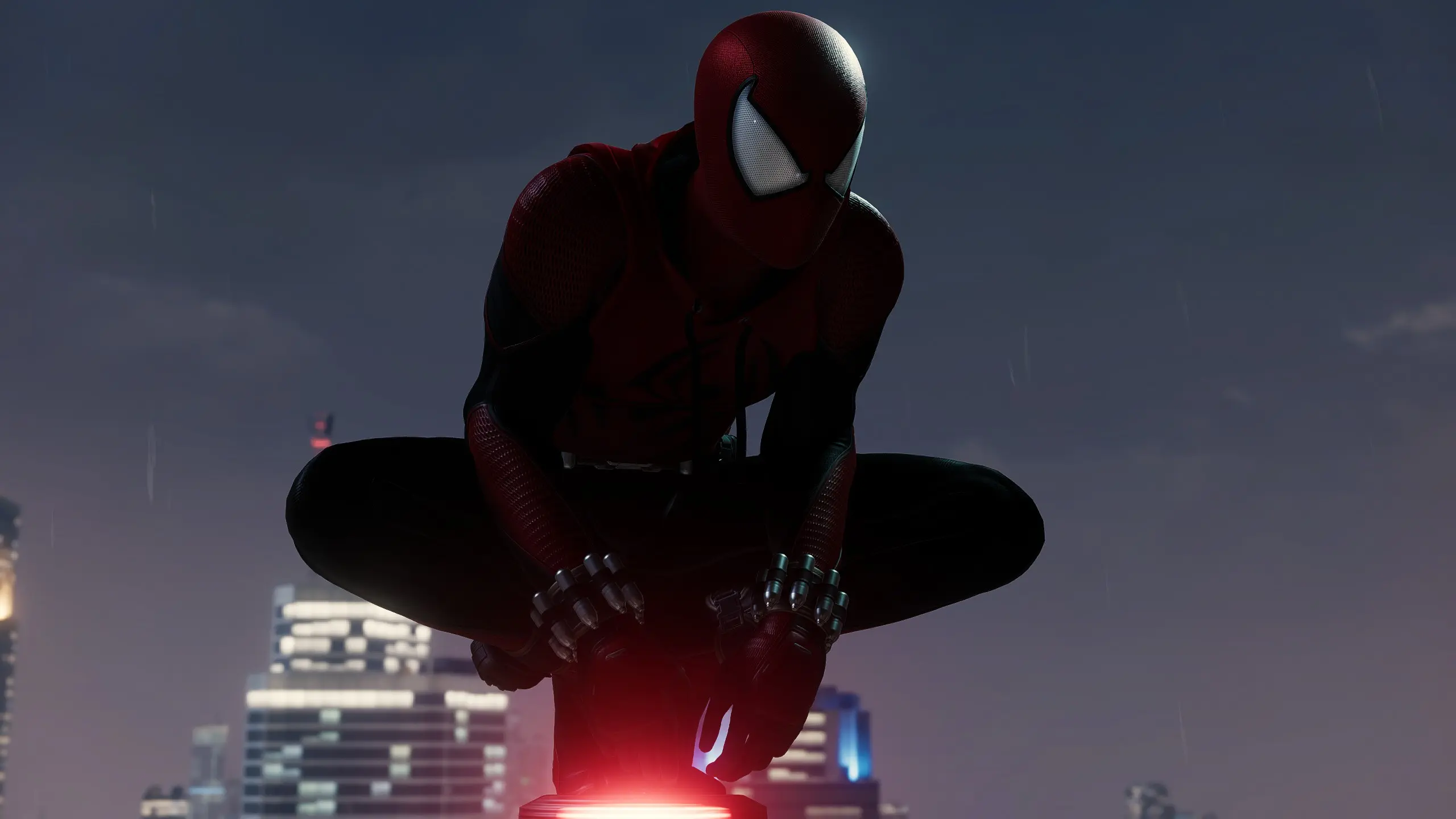 Scarlet Spider Recolor at Marvel's Spider-Man Remastered Nexus