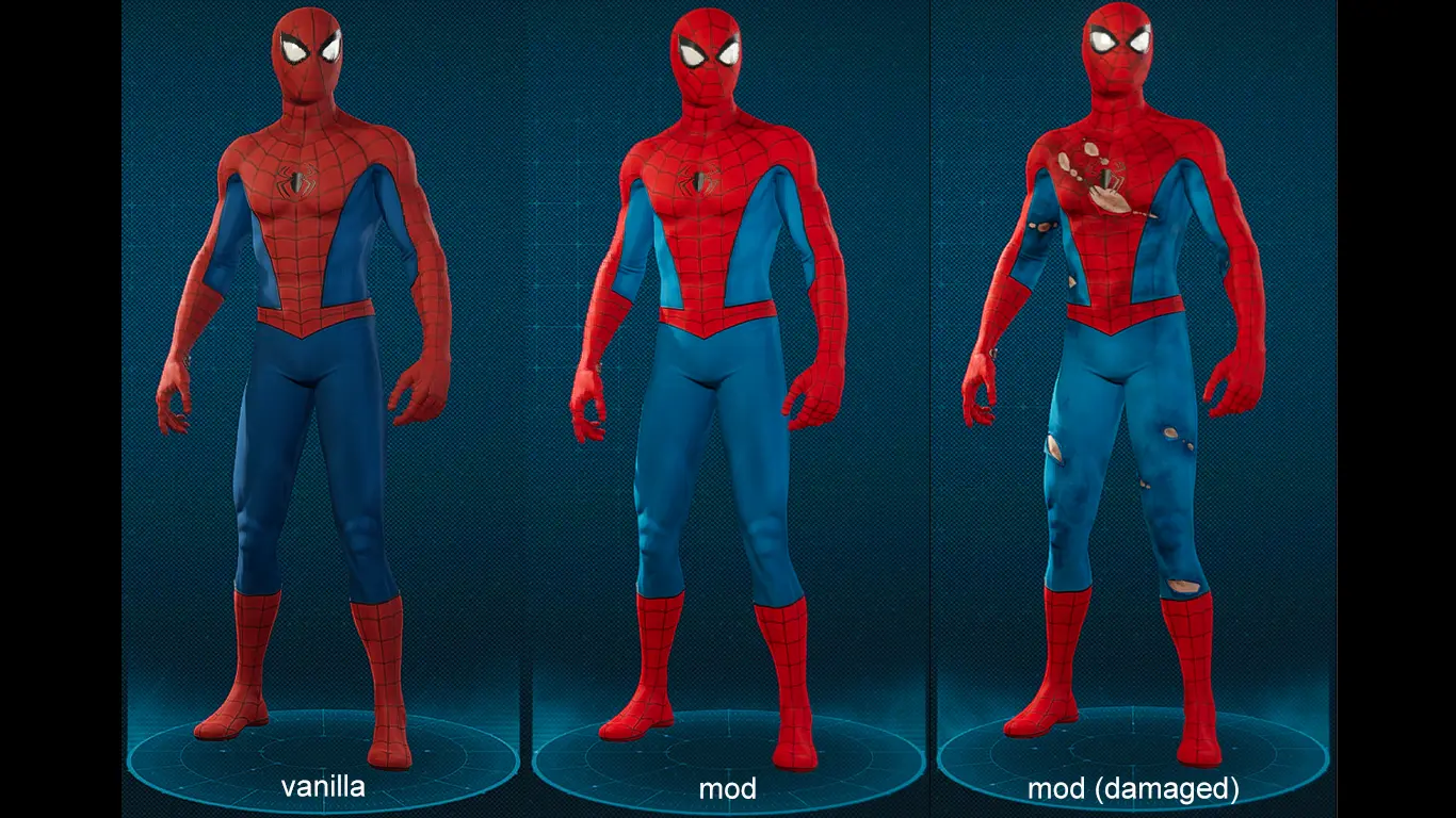 Brighter Classic Suit - John Romita Sr. Spider-Man Inspired at Marvel’s ...