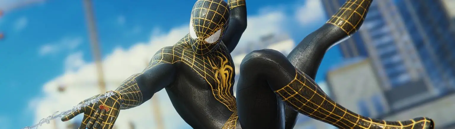 Black and Gold Superior Suit at Marvel's Spider-Man Remastered Nexus - Mods  and community