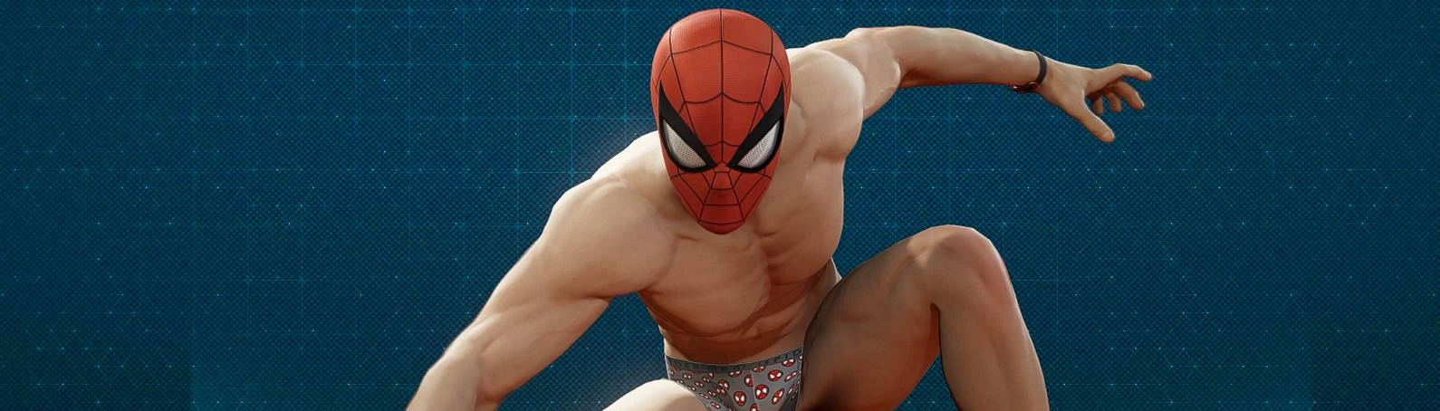 Spider-Man (PS4) - Undies Suit Gameplay (Underwear 100% Costume
