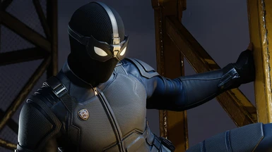 Stealth Suit - Spider-Cop Recolor at Marvel’s Spider-Man Remastered ...