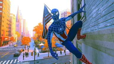 Captain America Spider-Man at Marvel's Spider-Man Remastered Nexus - Mods  and community