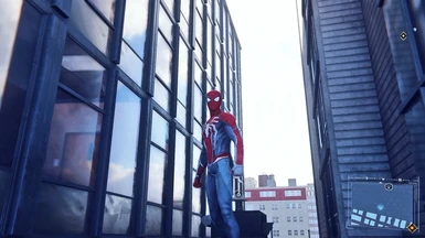 Advanced Suit upgraded - Marvel spiderman remastered suit mods