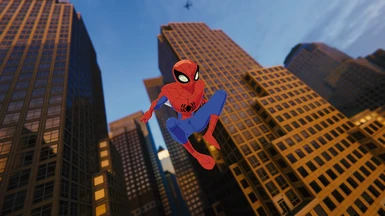 THE SPECTACULAR SPIDER-MAN ALL SUITS