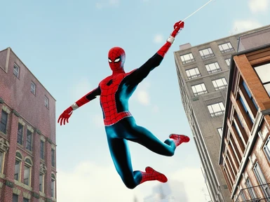 Marvel's Spider-Man Remastered PC - Photoreal Amazing Fantasy Suit