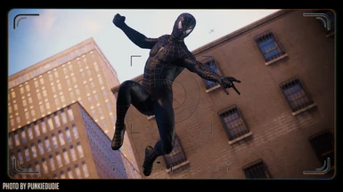 Captured Photo of Black Suit Spider-Man - [PunkieDudie]