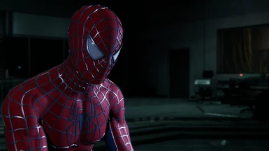 All Things Raimi Spider-Man on X: This Spider-Man: Remastered mod gives  the Raimi Spider-Man suit a small purple shadow around the lenses, adding  more depth and accuracy to their look in Spider-Man