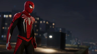 Advanced Suit Recolor (Blue to Dark Gray)