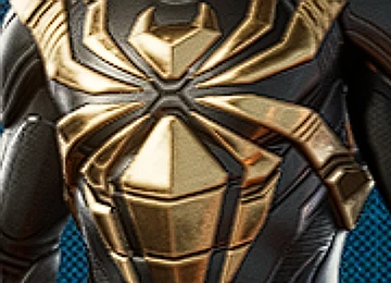Black and Gold Iron Spider Icon