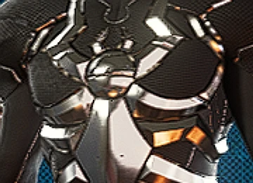 Iron Black Carbon Armored Arachnid Icon