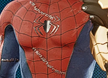 Golden Arm Cyborg Spider-Man Icon
