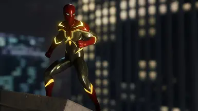 Scarlet Spider Recolor at Marvel's Spider-Man Remastered Nexus