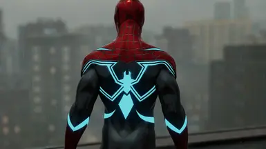 Scarlet Spider Recolor at Marvel's Spider-Man Remastered Nexus