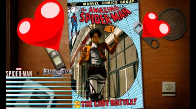 Let's Play as LEVI ACKERMAN Shingeki no kyojin Attack on Titan Marvel's  Spider-Man Remastered at Marvel's Spider-Man Remastered Nexus - Mods and  community