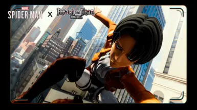 Let's Play as LEVI ACKERMAN Shingeki no kyojin Attack on Titan Marvel's  Spider-Man Remastered at Marvel's Spider-Man Remastered Nexus - Mods and  community