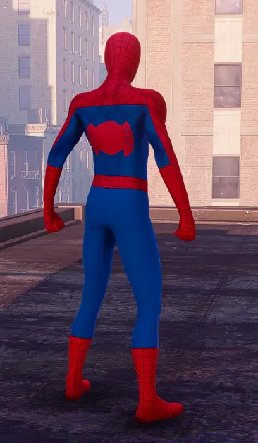 Ultimate Spiderman Suit V2 at Marvel's Spider-Man Remastered Nexus - Mods  and community