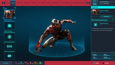 Golden Webs in Iron Spider Suit + Miles Morales Style in Iron Suit