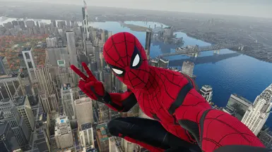 Upgraded Suit Colors in Stark Suit (2 Versions) at Marvel’s Spider-Man ...