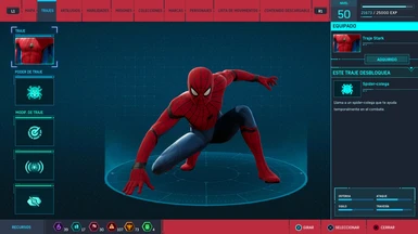 Upgraded Suit RED in Stark Suit