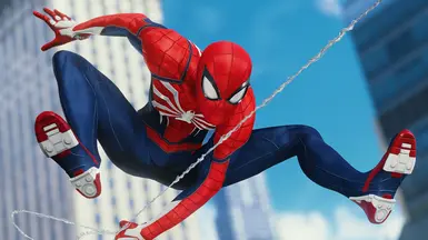 Advanced Suit Recolor (Deeper Red and Blue) at Marvel’s Spider-Man ...