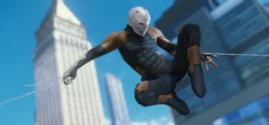 Gray Fox over Bag-Man