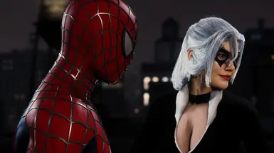 Black Cat from the 2004 Raimi Spider-Man 2 Game at Marvel’s Spider-Man ...