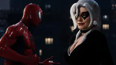 Black Cat From The 2004 Raimi Spider-man 2 Game At Marvel’s Spider-man 