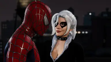 Black Cat from the 2004 Raimi Spider-Man 2 Game at Marvel’s Spider-Man ...