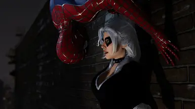 Black Cat from the 2004 Raimi Spider-Man 2 Game at Marvel’s Spider-Man ...