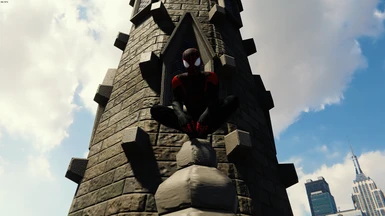 Edge of time Miles Morales suit
