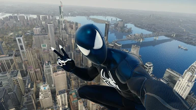Venom Blue Style in Kaine Suit