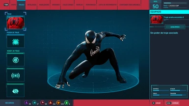 Venom Blue Style in Kaine Suit