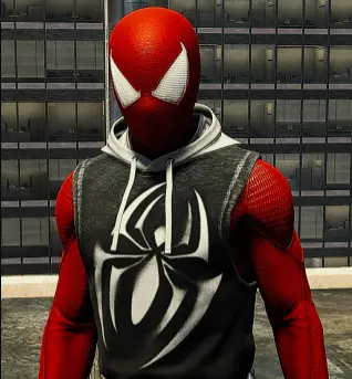 Scarlet Spider Recolor at Marvel's Spider-Man Remastered Nexus