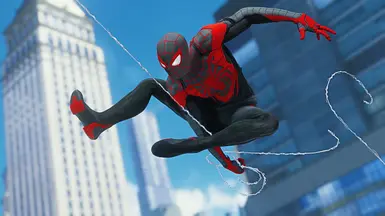 Multiplayer Miles Morales Suit Improved (Unmasked damaged variant) at ...