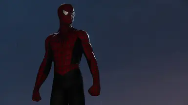 Scarlet Spider Recolor at Marvel's Spider-Man Remastered Nexus