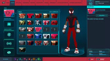 Miles Morales Black Red Mangaverse Spider Clan Suit