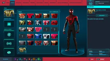 Miles Morales Red Black Uptown Pride Suit